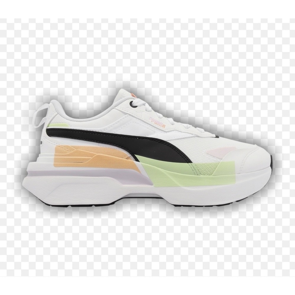 Size 9.5 - Puma Kosmo Rider MIS White Black Multi-Color W